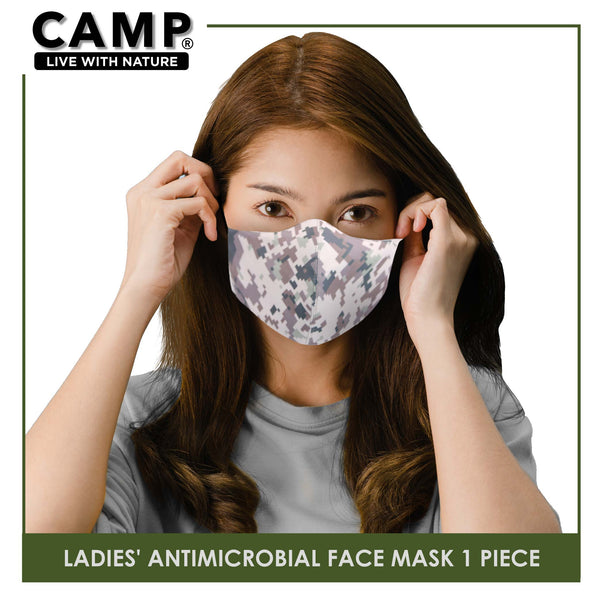 Camp CLMASK1102 Ladies' Antimicrobial Cotton Facemask 1 piece (6604309102697)