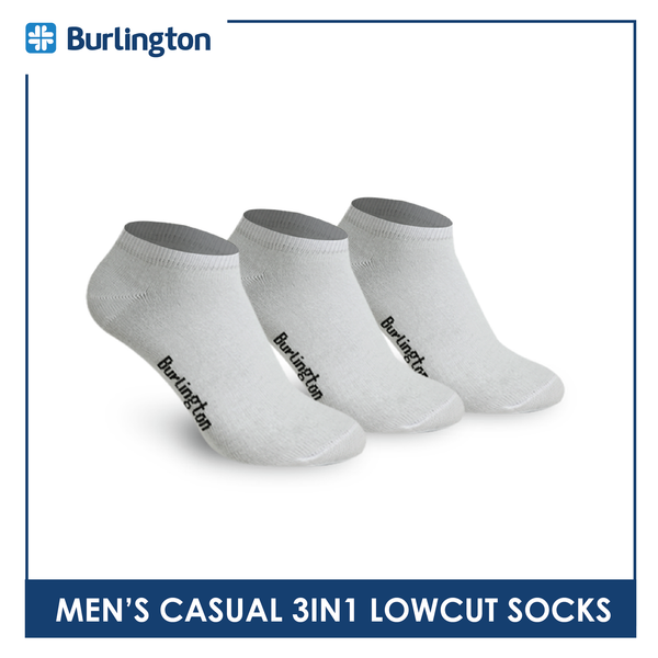 Burlington Ladies' Cotton Lite Casual Low Cut Socks 3 pairs in a pack 620