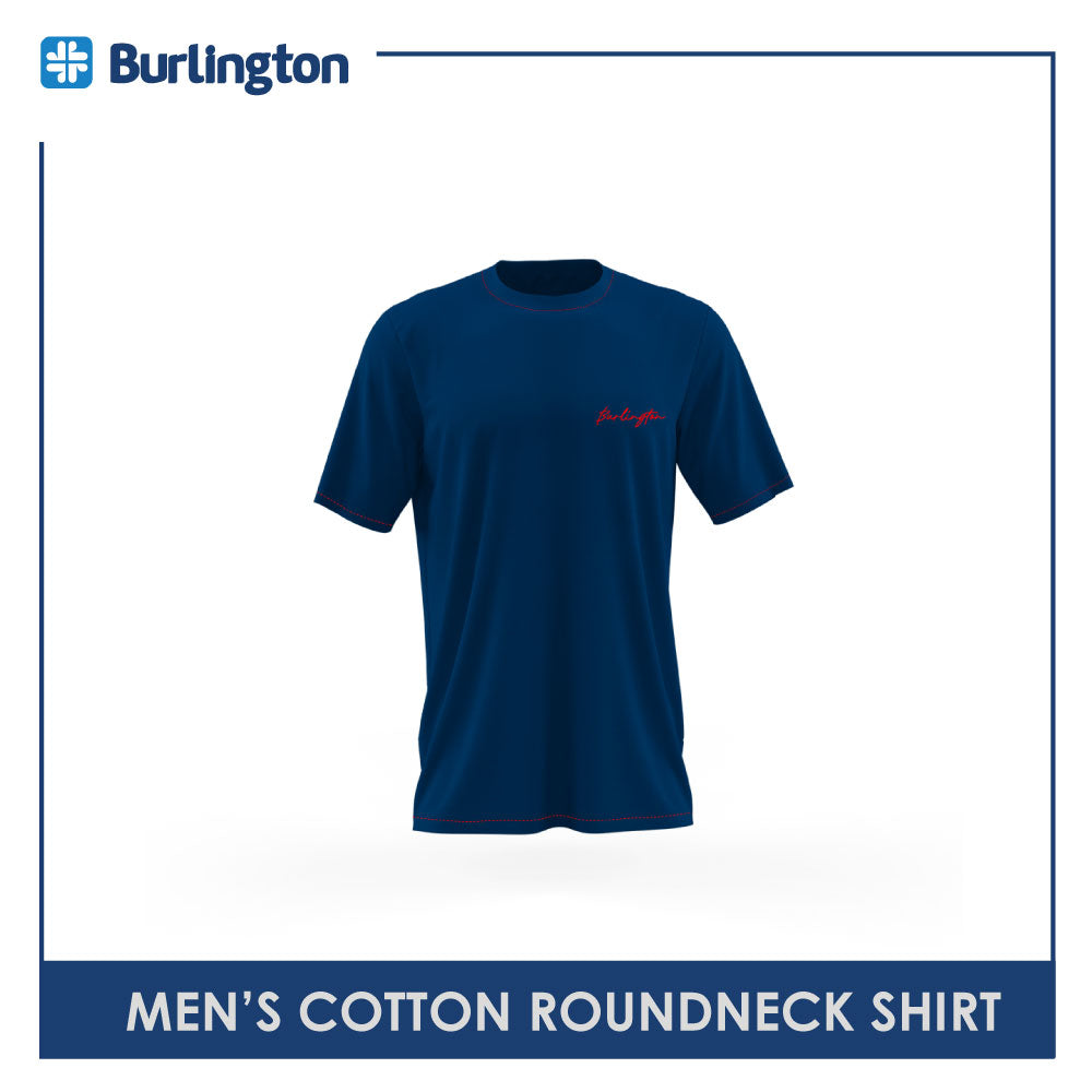 Burlington Men's Cotton Roundneck Vinyl Shirt 1 piece GTMSRV2201 (Limited Edition)