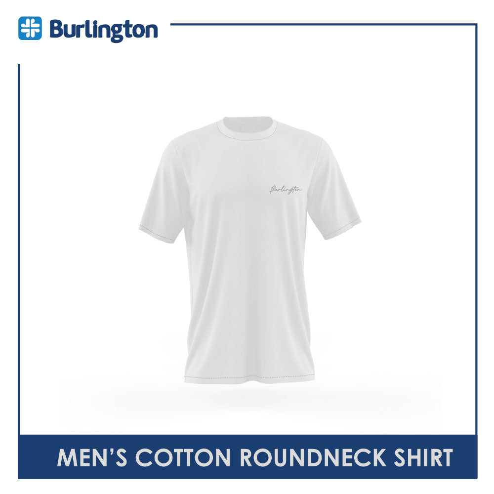 Burlington Men's Cotton Roundneck Vinyl Shirt 1 piece GTMSRV2201 (Limited Edition)