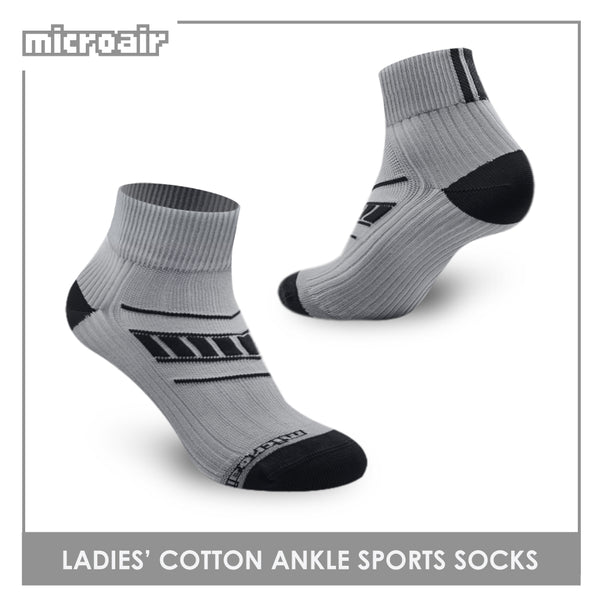 Biofresh Microair MLCP0102 Ladies Ankle Compression Socks 1 pair (4856239358057)