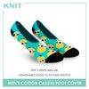Knit Men's Minions Fashion Printed Cotton Casual Foot Cover 1 pair KMDMF9402