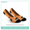 Knit KMJLF1803 Men's Cotton No Show Casual Socks 1 pair