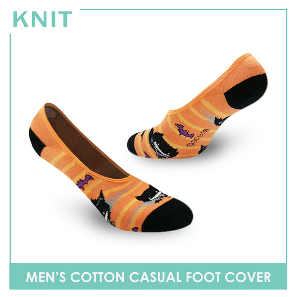 Knit KMJLF1803 Men's Cotton No Show Casual Socks 1 Pair (4835415162985)