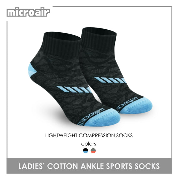 Biofresh Microair MLCP9202 Ladies Ankle Compression Socks 1 pair (4856241422441)