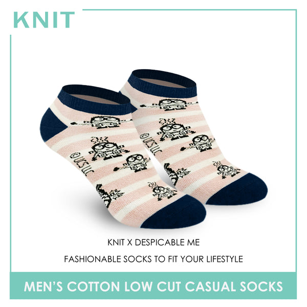 Knit KMMH9403 Men's Cotton Low Cut Casual Socks 1 pair (4366919073897)