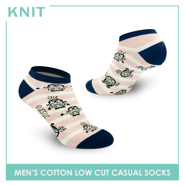 Knit KMMH9403 Men's Cotton Low Cut Casual Socks 1 pair (4366919073897)