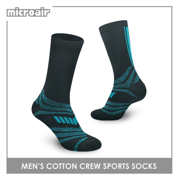 Biofresh Microair MMCP9201 Men's Crew Sports Socks 1 pair (4856236867689)