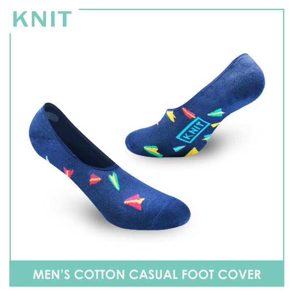 Knit KMCF9202 Men's Cotton Casual Foot Wear 1 Pair (4843730501737)