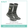 Knit Men's Summer Minions Fashion Printed Cotton Crew Casual Socks 1 pair KMDME9401