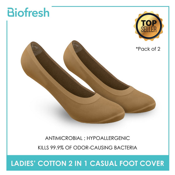 Biofresh RLFG101 Ladies Cotton Casual Footcover 3 pairs in a pack (4374893101161)
