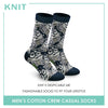 Knit Men's Zombie Minions Fashion Printed Cotton Crew Casual Socks 1 pair KMMH9401