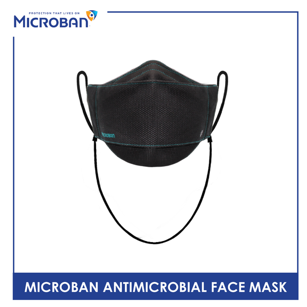 Burlington Microban Unisex Antimicrobial Cloth Face Mask 1 piece VMMASK1/VLMASK1