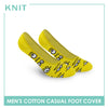 Knit Men's Minions Cotton Lite Casual Foot Cover 1 Pair KMDMF1401