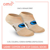 OMO OLCSS9401 Ladies Cotton Low Cut Casual Socks 1 pair