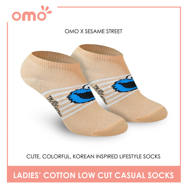 OMO OLCSS9401 Ladies Cotton Low Cut Casual Socks 1 Pair (4559190196329)