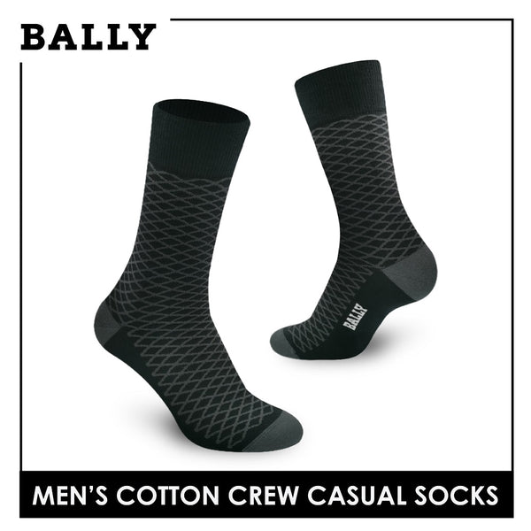 Bally Men's Cotton Crew Casual Premium Socks 1 Pair YMC0102 (4568937496681)