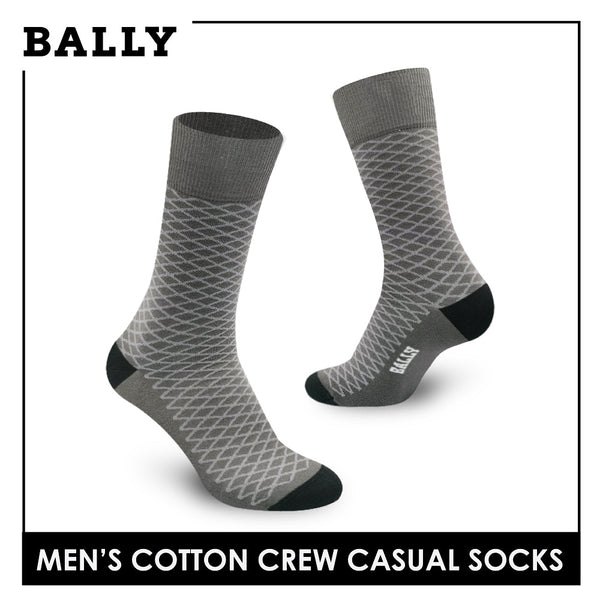 Bally Men's Cotton Crew Casual Premium Socks 1 Pair YMC0102 (4568937496681)