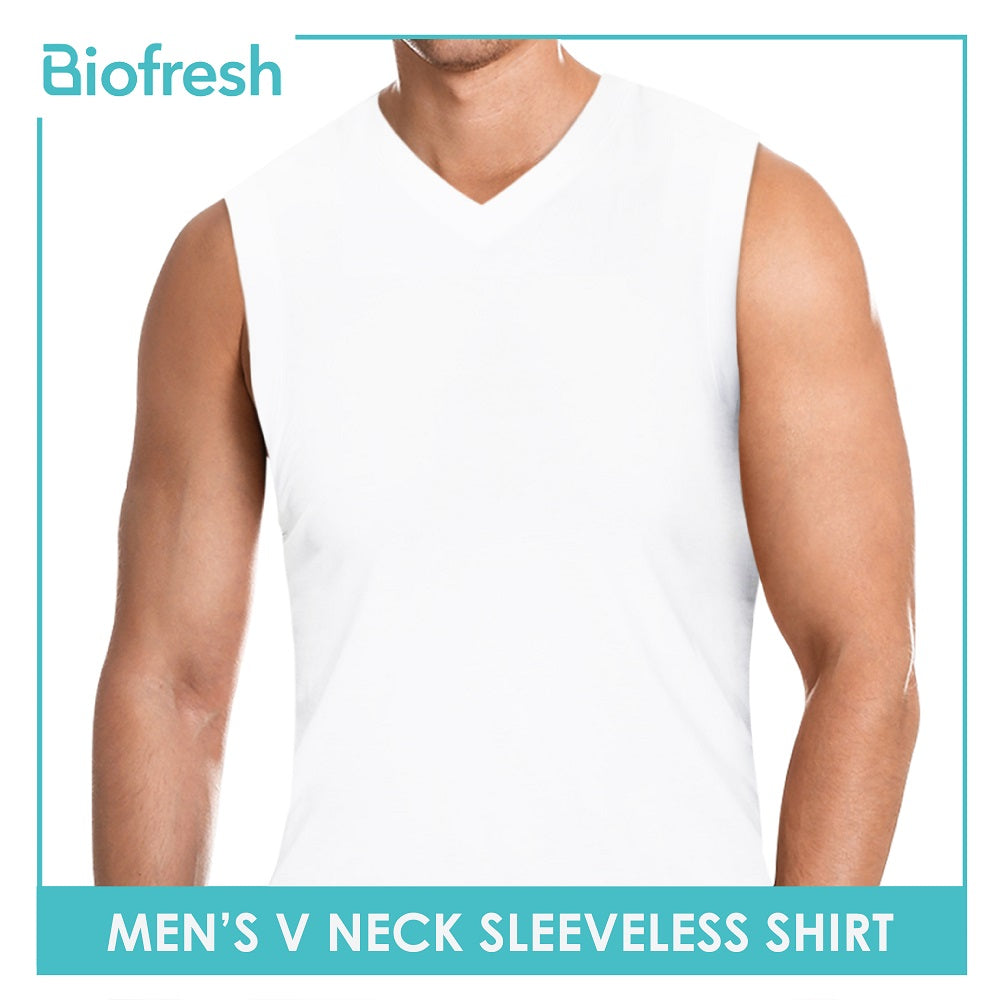 Biofresh RMUSV01 Men's V-neck Sleeveless Shirt 1 pc (4357789548649)