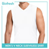 Biofresh RMUSV01 Men's V-neck Sleeveless Shirt 1 piece