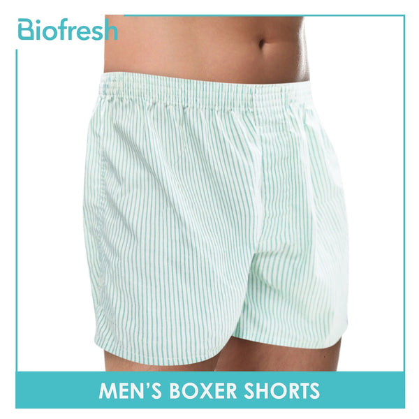 Biofresh Men's Boxer Shorts Antimicrobial Woven Loungewear UMBX0401 (4798129307753)