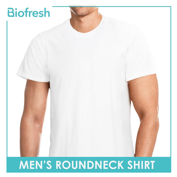 Biofresh Men's Round neck Tee Odor Free Shirt RMUSR01 (4791944970345)