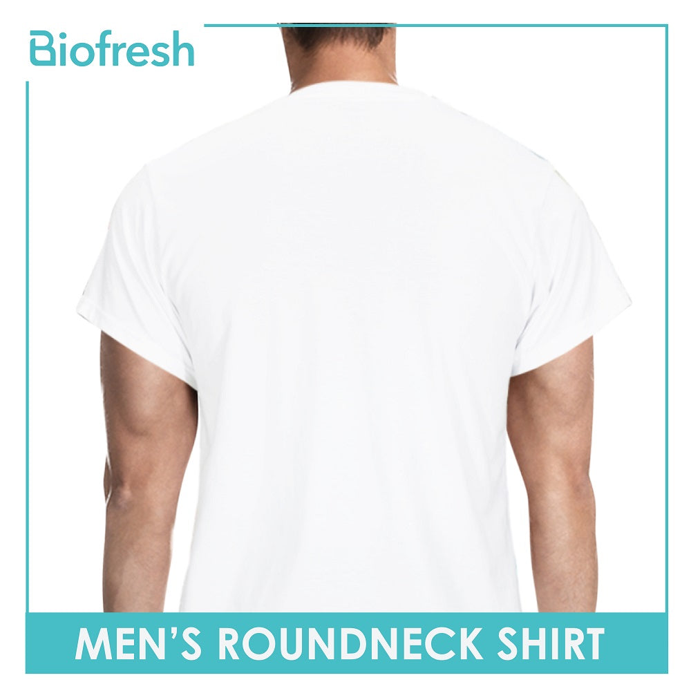Biofresh Men's Round neck Tee Odor Free Shirt RMUSR01 (4791944970345)