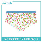 Biofresh ULPQ Ladies Cotton Rich Panty 3 pcs in a pack (4799317606505)