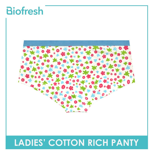 Biofresh ULPQ Ladies Cotton Rich Panty 3 pcs in a pack (4799317606505)