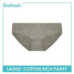 Biofresh ULPQ Ladies Cotton Rich Panty 3 pcs in a pack (4799317606505)