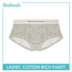 Biofresh ULPQ Ladies Cotton Rich Panty 3 pcs in a pack (4799317606505)