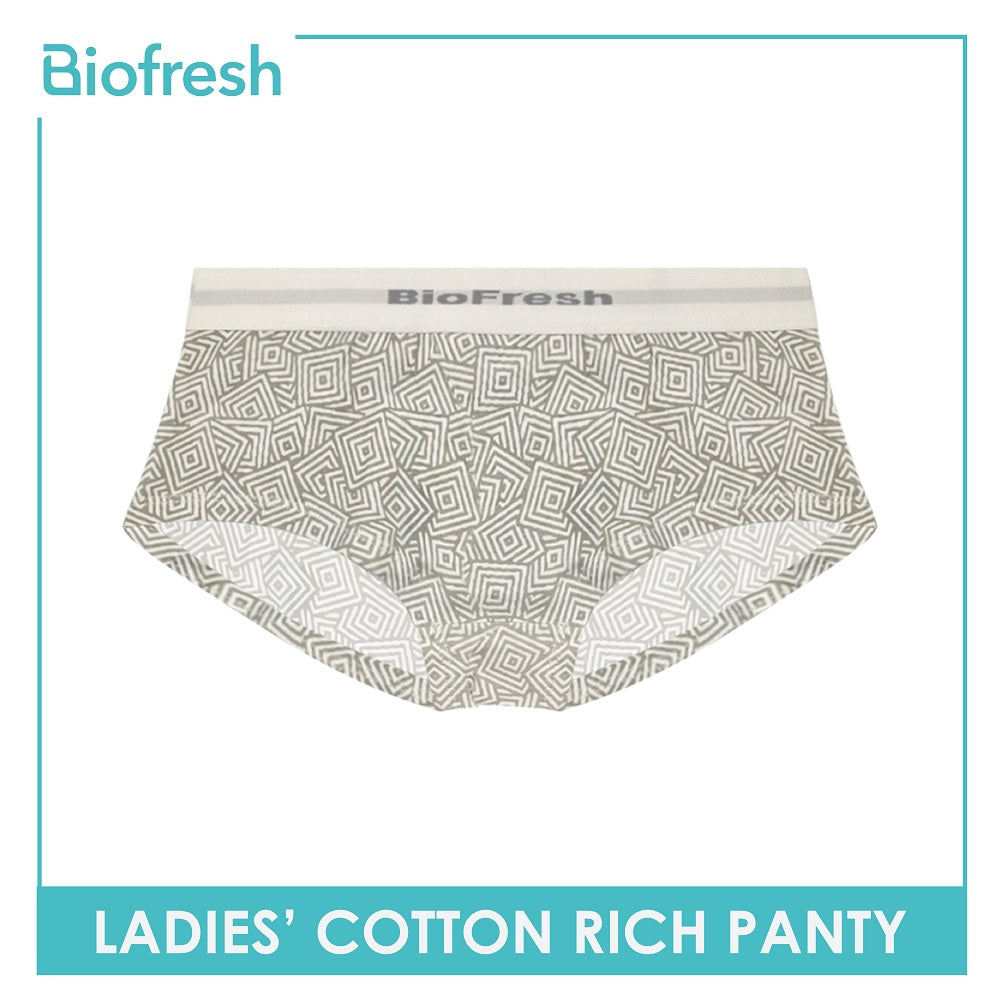 Biofresh ULPQ Ladies Cotton Rich Panty 3 pcs in a pack (4799317606505)