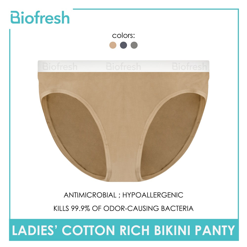 Buy Biofresh Ladies' Antimicrobial Cotton Boyleg Panty 3 Pieces In A Pack  Ulpbg13 2024 Online