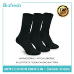 Biofresh RMCKG10 Men's Crew Casual Socks 3 pairs in a pack (4700280979561)