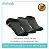Biofresh RLSKG23 Ladies Cotton Low Cut Sport Socks 3 pairs in a pack