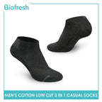Biofresh RMCKG12 Men's Low Cut Casual Socks 3 pairs in a pack (4776144994409)