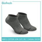 Biofresh RMCKG12 Men's Low Cut Casual Socks 3 pairs in a pack (4776144994409)
