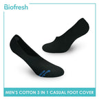 Biofresh RMFCG2 Men's Cotton No Show Casual Socks 3 pairs in a pack (4369702060137)