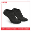 Camp Men's Cotton Lite Casual Low Cut Socks 3 pairs in a pack CMC0