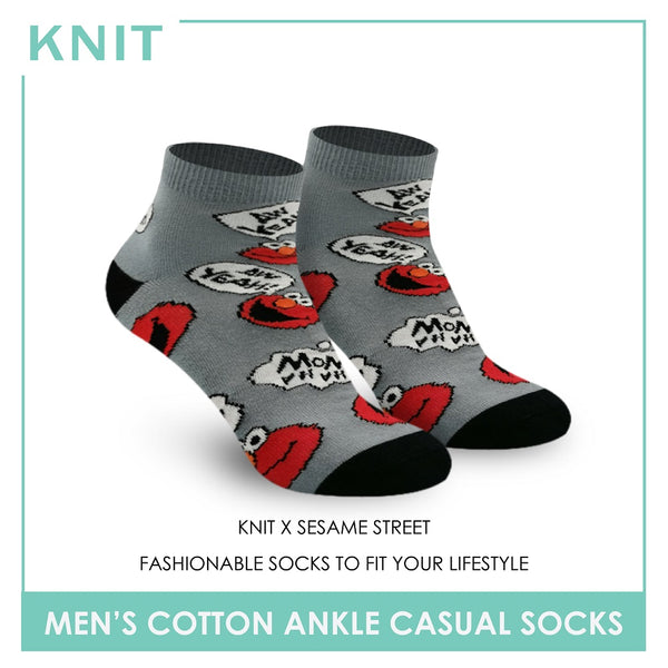 Knit KMSS9207 Men's Cotton Casual Socks 1 pc (4365682376809)