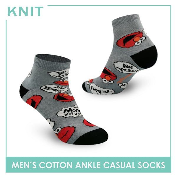 Knit KMSS9207 Men's Cotton Casual Socks 1 pc (4365682376809)