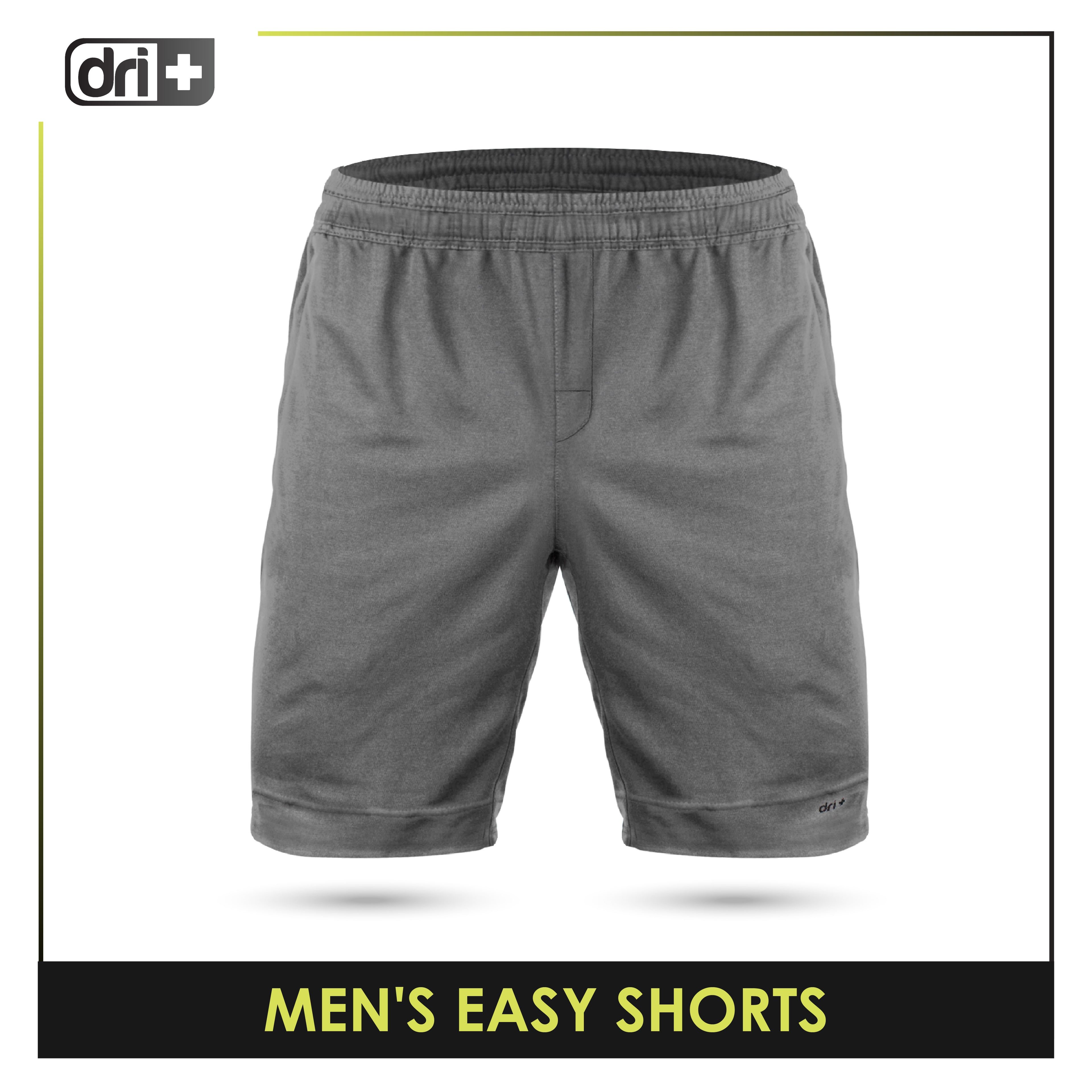 Dri Plus Men's Anti-Odor Sweat Wicking Easy Shorts ODMBX0401