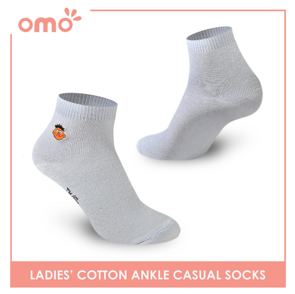 OMO OLCSSE9403 Ladies Cotton Ankle Casual Socks 1 Pair (4761724289129)