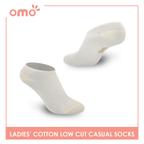 OMO Ladies' Cotton Fashionable Lite Casual Ankle Socks 3 pairs in 1 pack OLCG1201 (6632053407849)