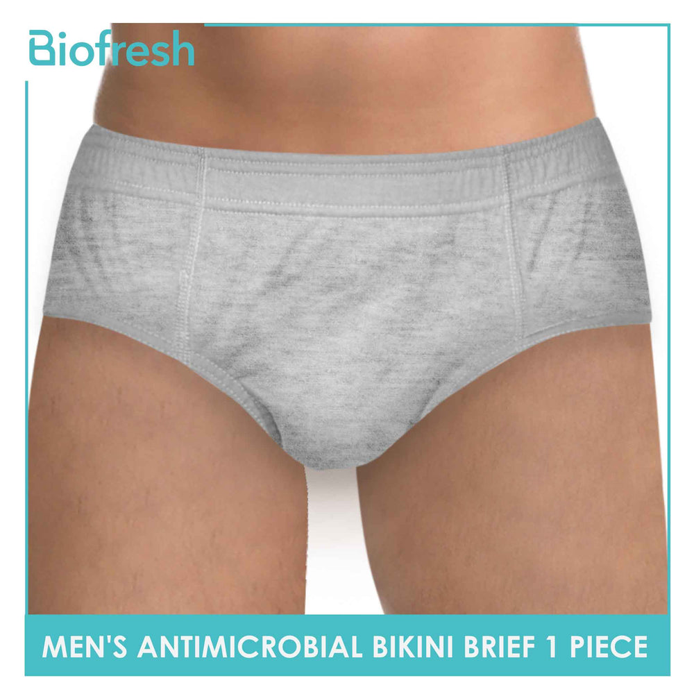 Biofresh Men's Antimicrobial Cotton Bikini Brief 1 piece OUMBK1201