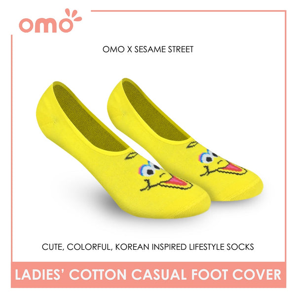 OMO OLCSSF9403 Ladies Cotton No Show Casual Socks 1 Pair (4561016914025)