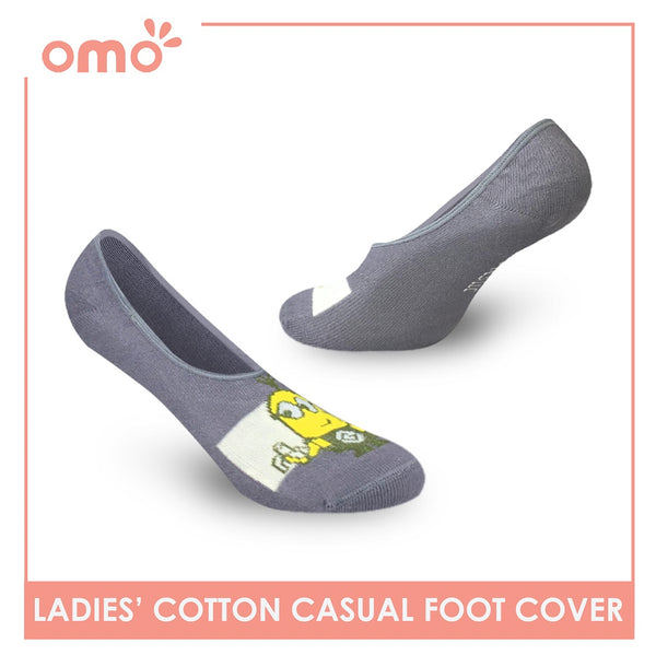OMO OLCDMF9405 Ladies Cotton No Show Casual Socks 1 Pair (4561091985513)