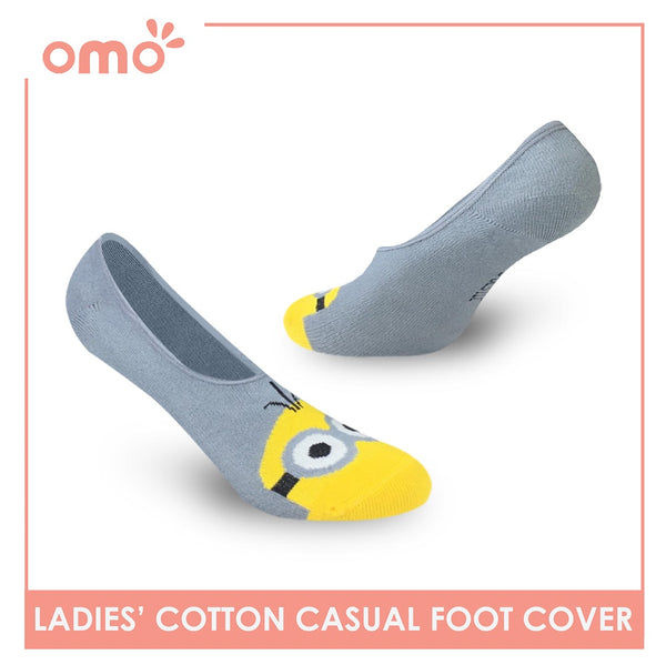 OMO OLCDMF9401 Ladies Cotton No Show Casual Socks 1 Pair (4561087496297)