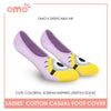 OMO OLCDMF9403 Ladies Cotton No Show Casual Socks 1 pair