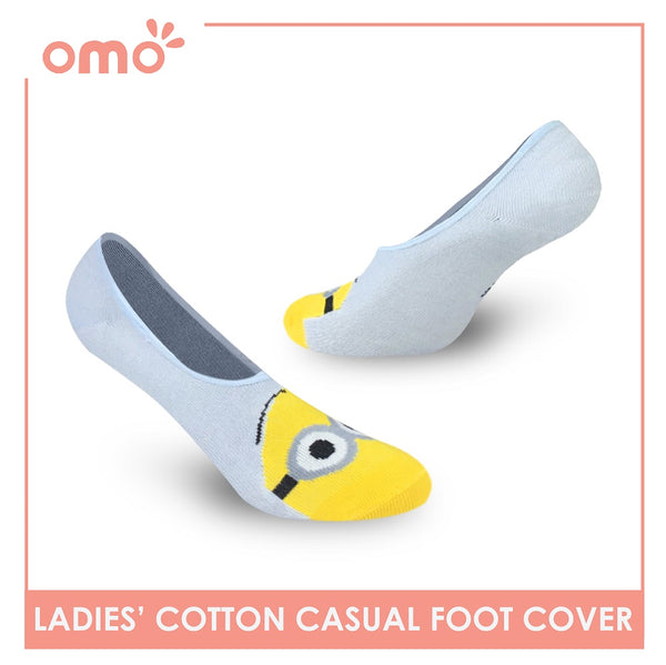 OMO OLCDMF9402 Ladies Cotton No Show Casual Socks 1 Pair (4561098735721)